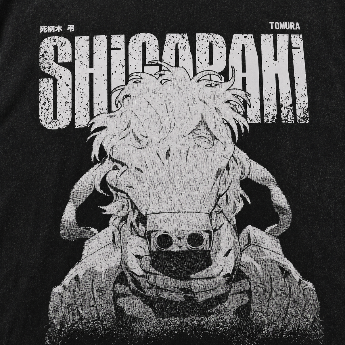 Playera Shigaraki MHA Oversize Acid Wash 230 GSM